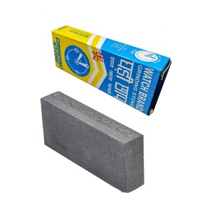 Johnson Tools Watch Brand Carborundum Universal Combination Stone/Sharpening Stone for Sharpening, Removing Nicks (Size - 4 Inches, Type - fine/coarse)